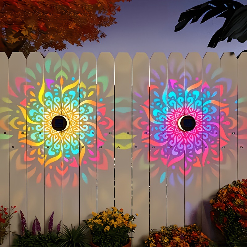 Solar LED Wall Light Mandala P - Outdoor Lighting Diy review and price