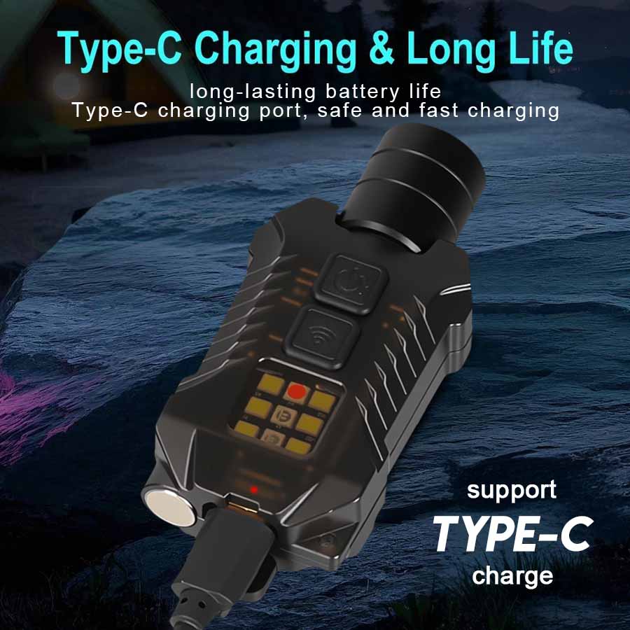 Rechargeable Powerful EDC Flas - Led Flood Light review and price
