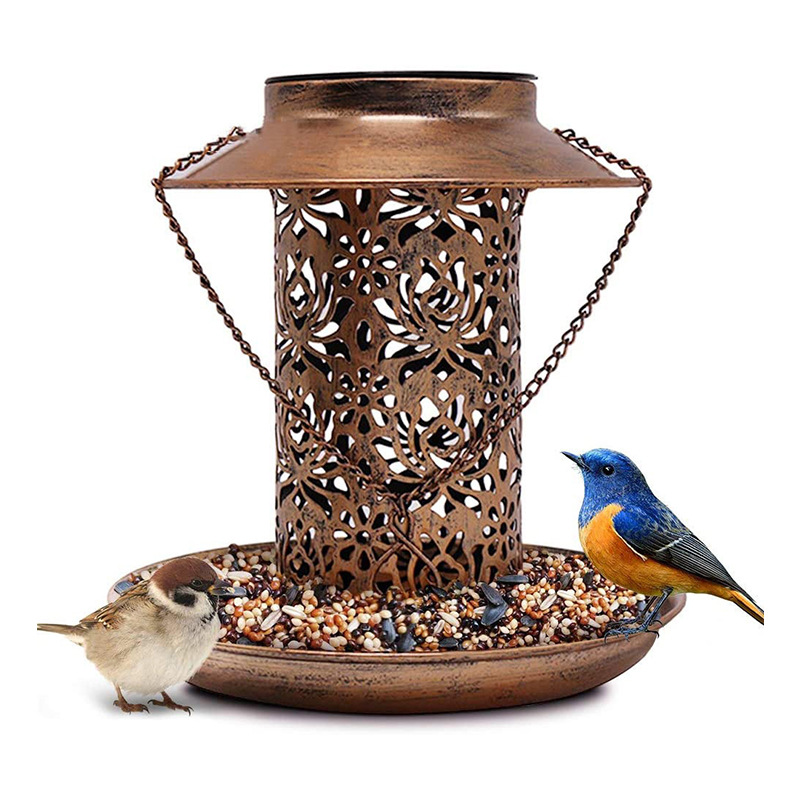 Hanging Bird House Metal Outdo - Outdoor Lighting Backyard Ideas review and price