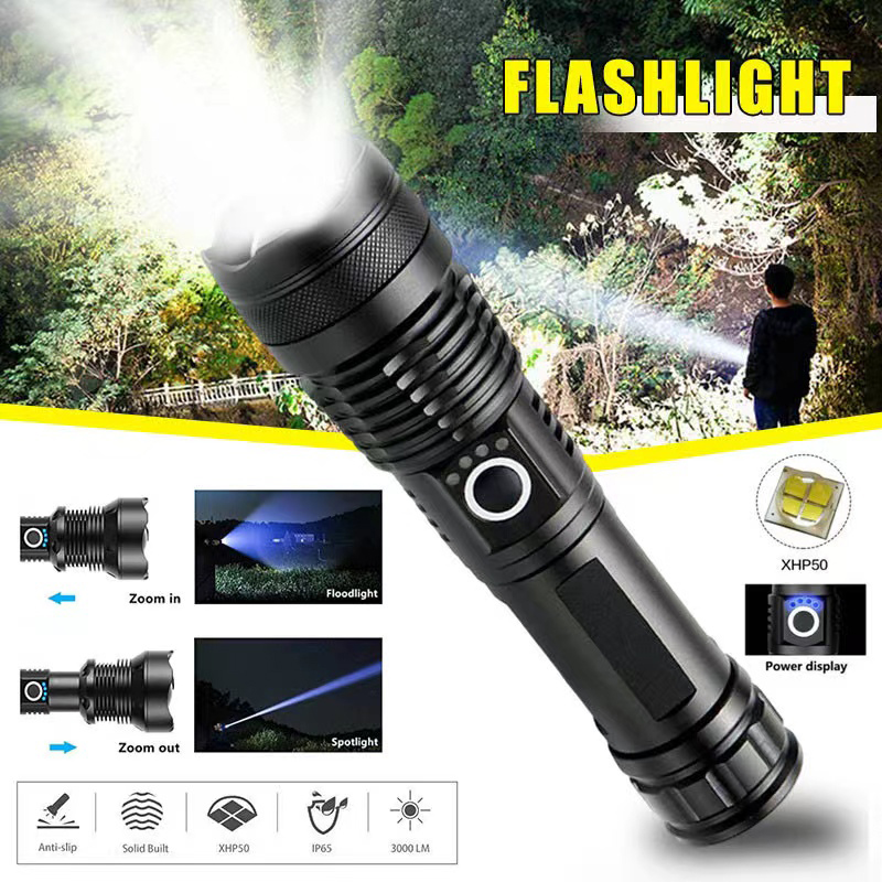 High Power XHP70 Led Flashligh - Outdoor Lighting Diy review and price