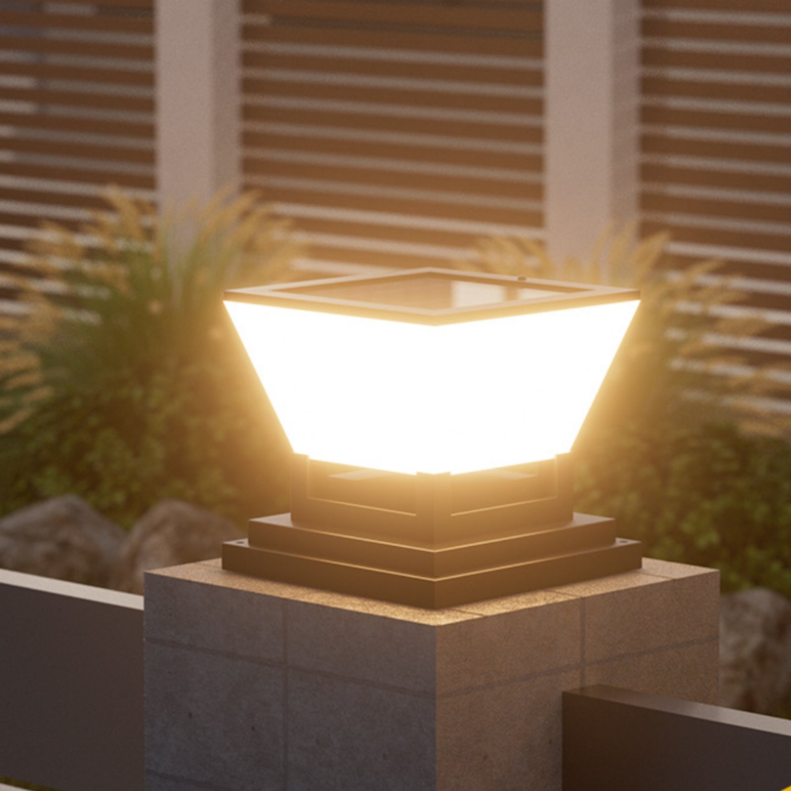 Solar Post Light Water Resista - Outdoor Lighting Install review and price