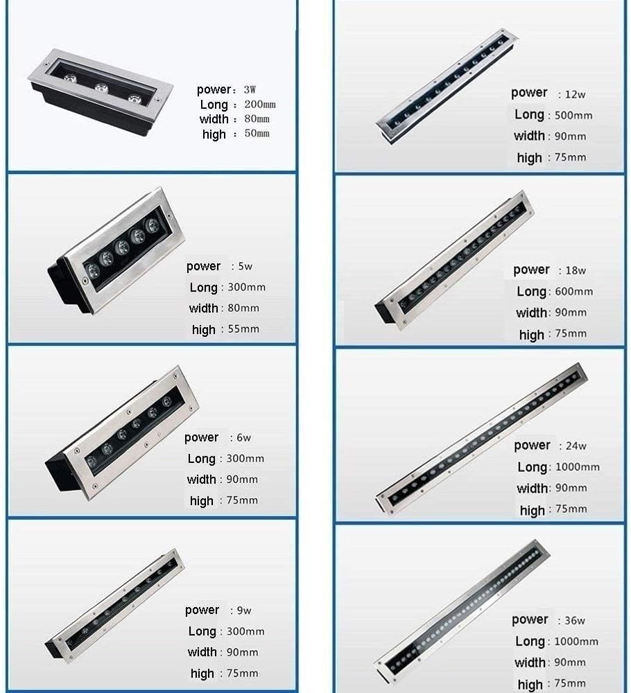 IP67 Waterproof Rectangular Li - Ground Light Recessed review and price