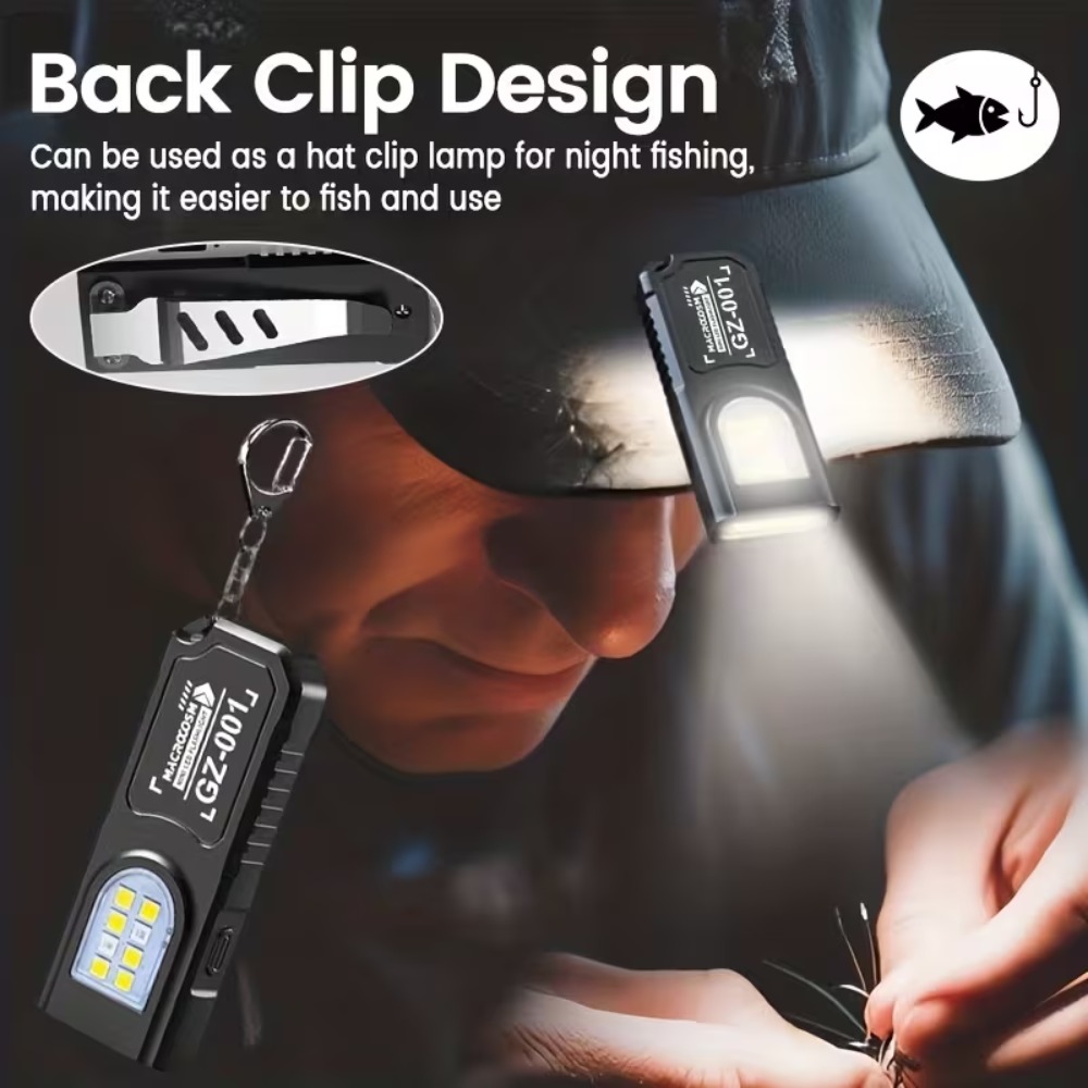 Mini COB LED Keychain Flashlig - Outdoor Lighting Electric review and price
