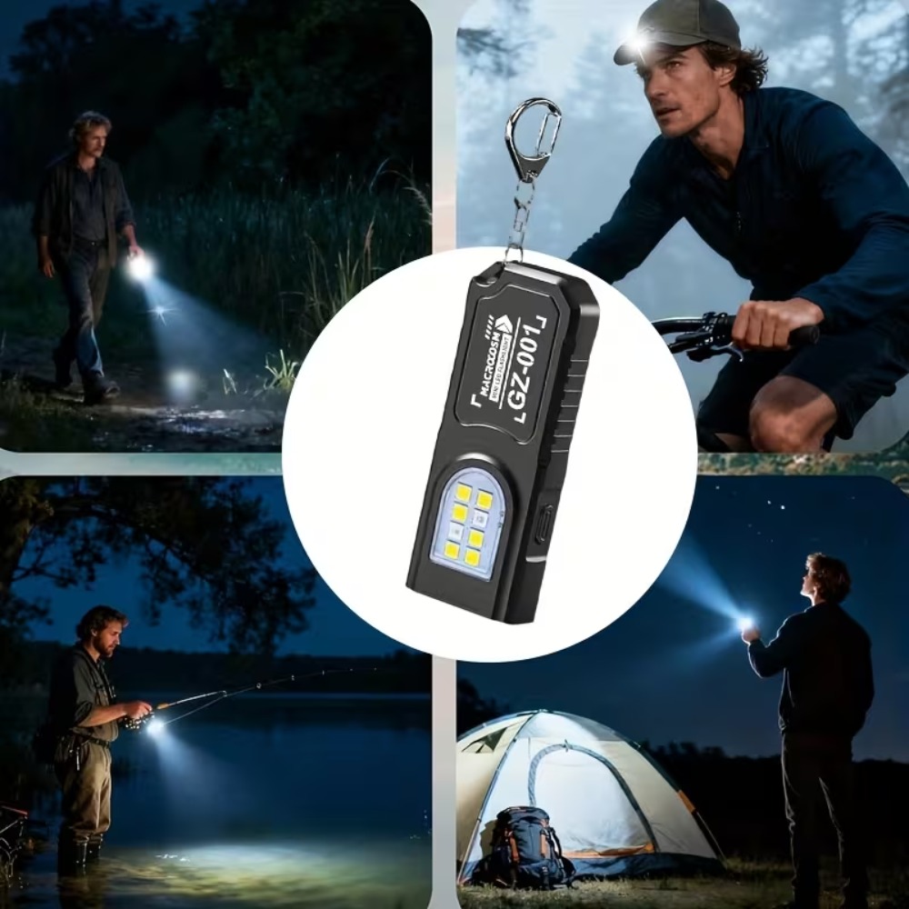 Mini COB LED Keychain Flashlig - Outdoor Lighting Electric review and price